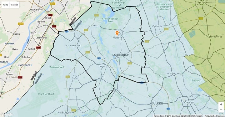 Mietspiegel Nettetal 2025