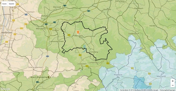 Mietspiegel Obersulm 2025
