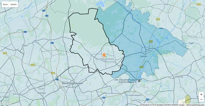 Mietspiegel Oer-Erkenschwick 2025