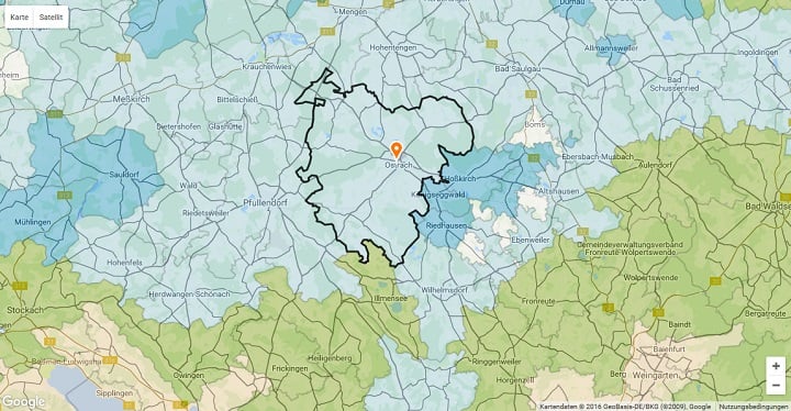Mietspiegel Ostrach 2025
