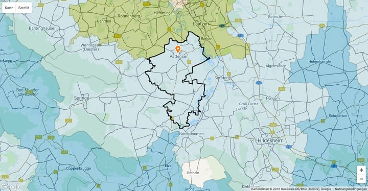 Mietspiegel Pattensen 2025