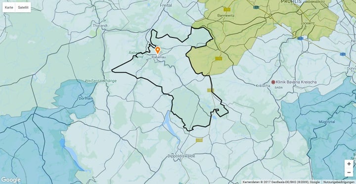 Mietspiegel Rabenau (Sachsen) 2025