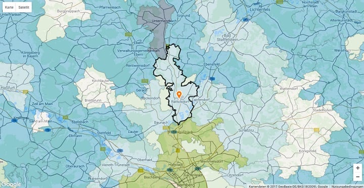 Mietspiegel Rattelsdorf 2025