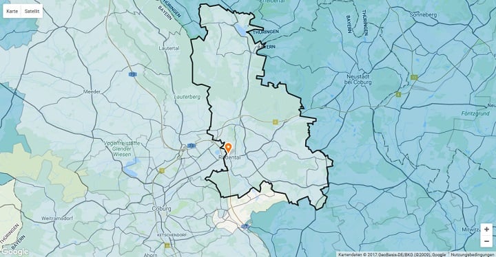 Mietspiegel Rödental 2025