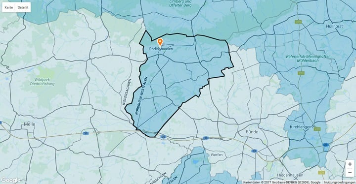 Mietspiegel Rödinghausen 2025