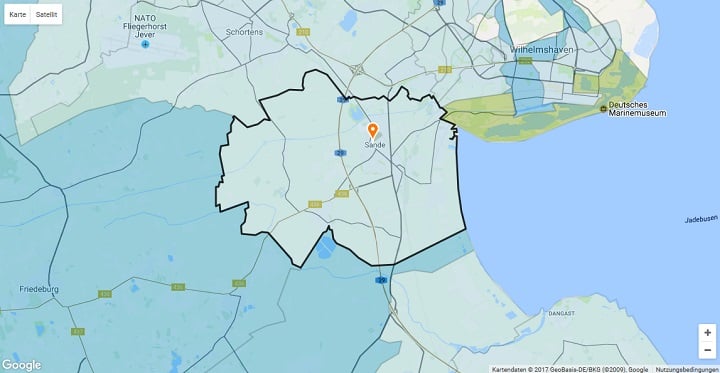 Mietspiegel Sande 2025
