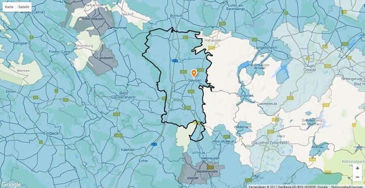 Mietspiegel Seesen 2025