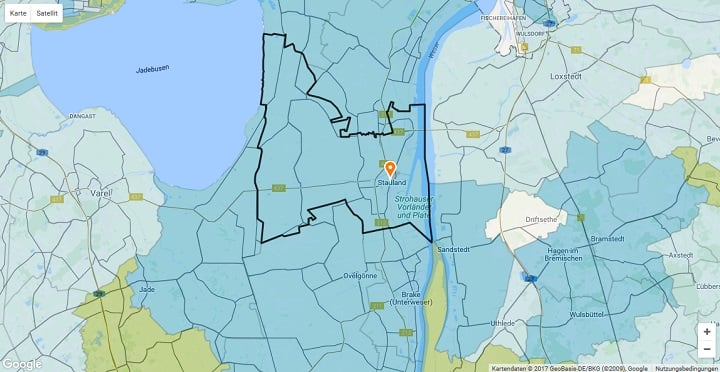 Mietspiegel Stadland 2025