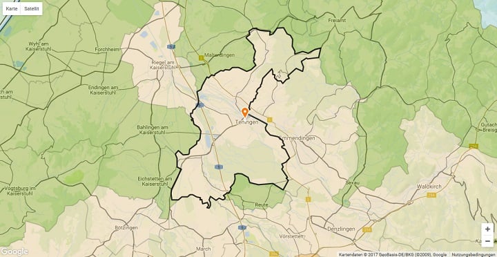 Mietspiegel Teningen 2025