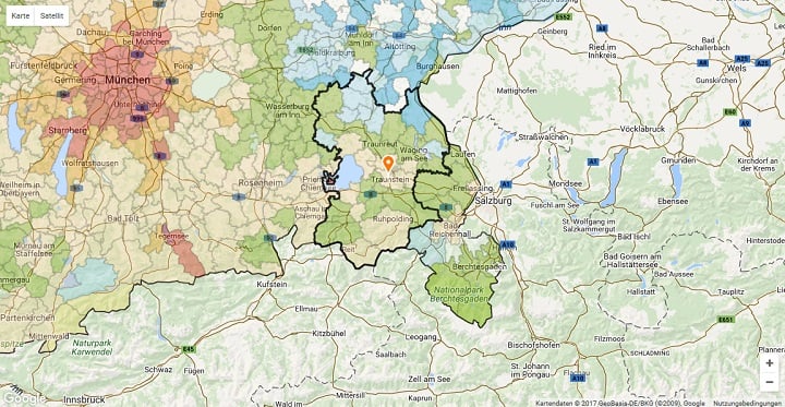 Mietspiegel Traunstein 2025