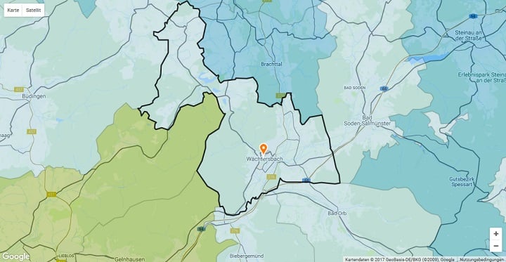 Mietspiegel Wächtersbach 2025