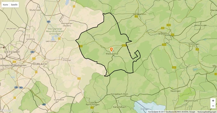 Mietspiegel Walzbachtal 2025