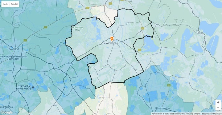 Mietspiegel Wittichenau 2023