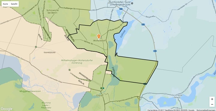 Mietspiegel Woltersdorf 2025