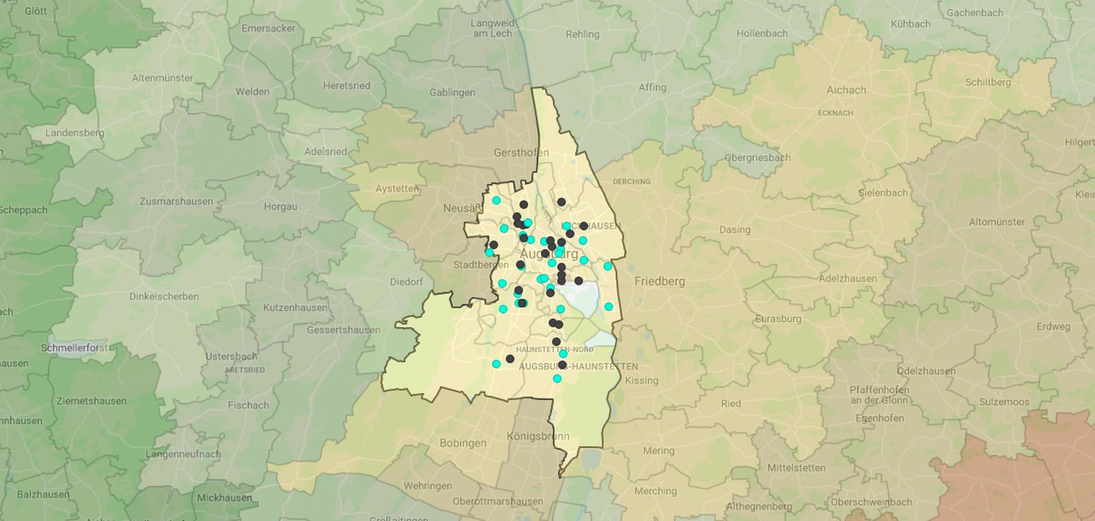 Mietspiegel Augsburg 2025
