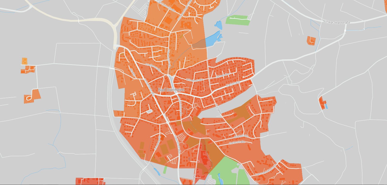 Mietspiegel Bad Dürrheim 2025