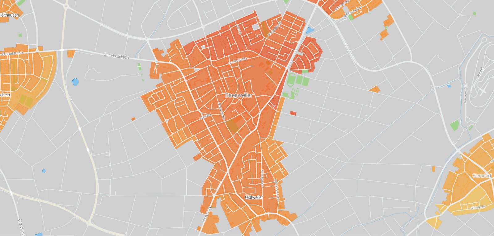 Mietspiegel Baesweiler 2025