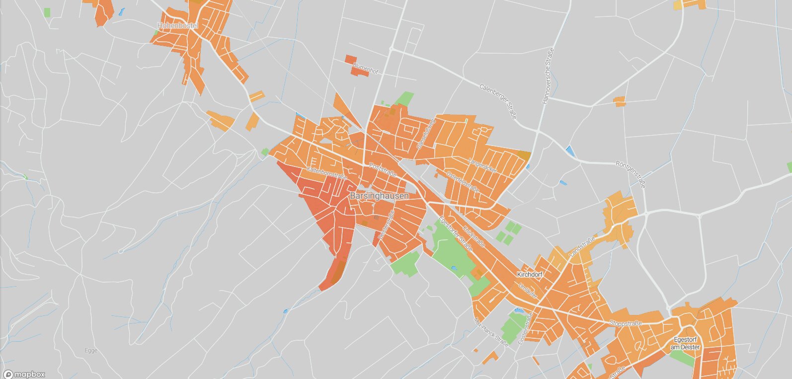 Mietspiegel Barsinghausen 2025