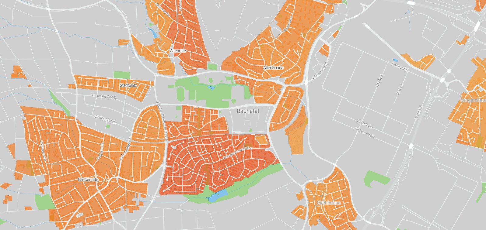 Mietspiegel Baunatal 2025