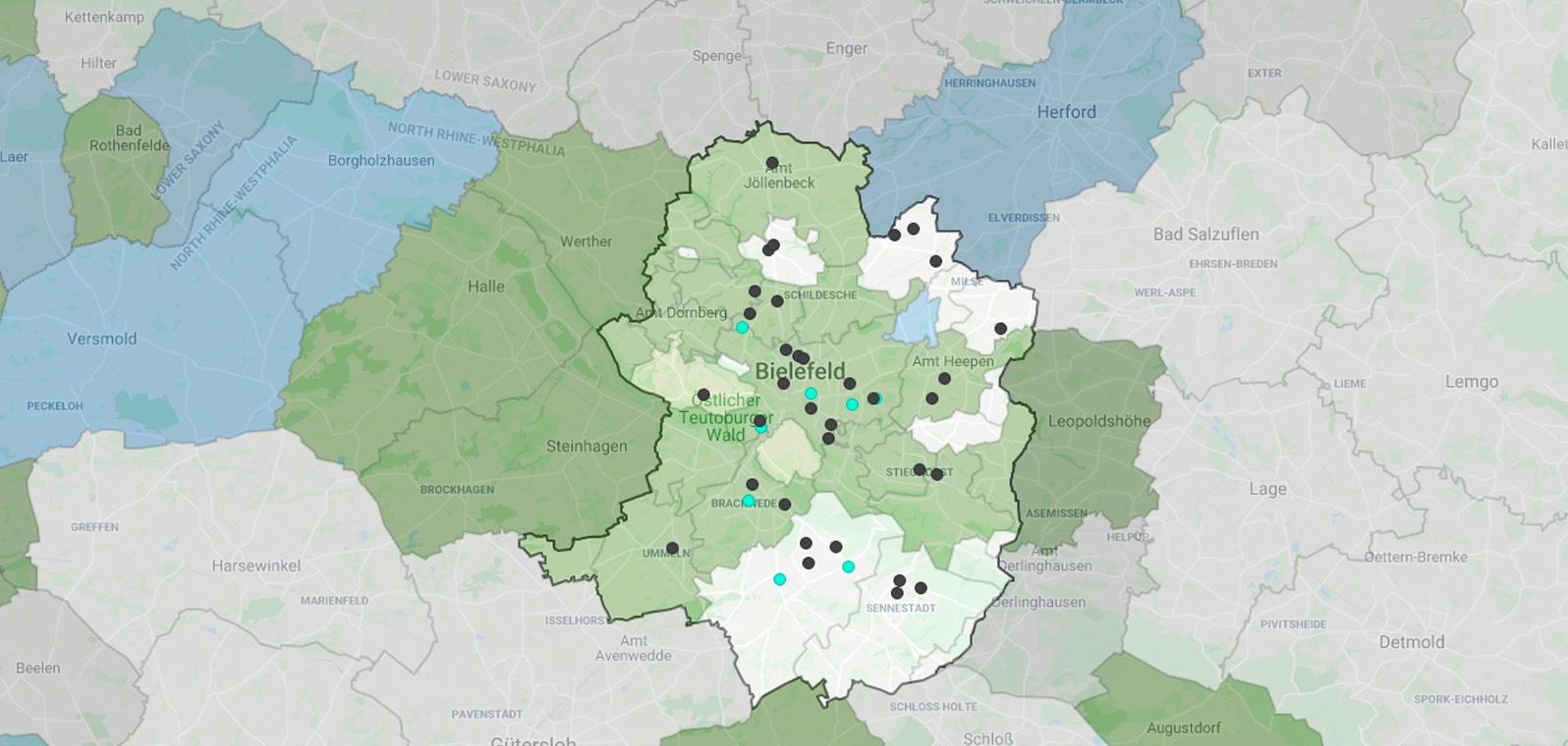 Mietspiegel Bielefeld 2025