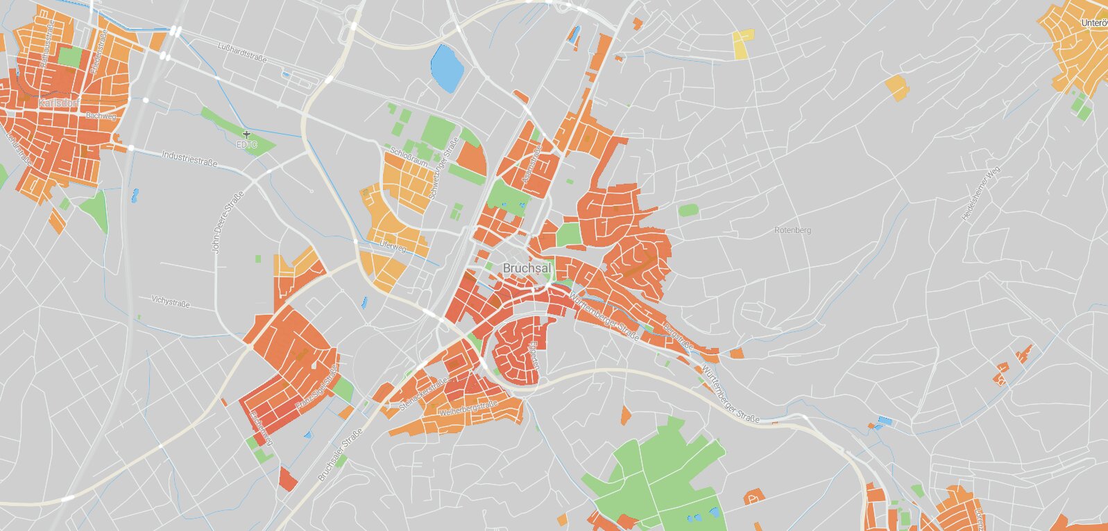 Mietspiegel Bruchsal 2025