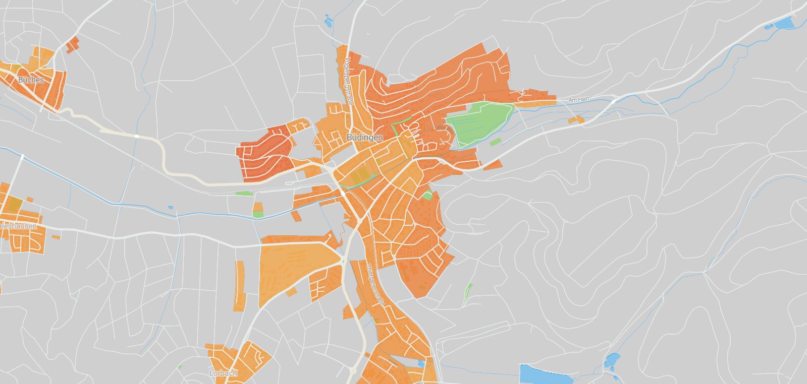 Mietspiegel Büdingen 2025