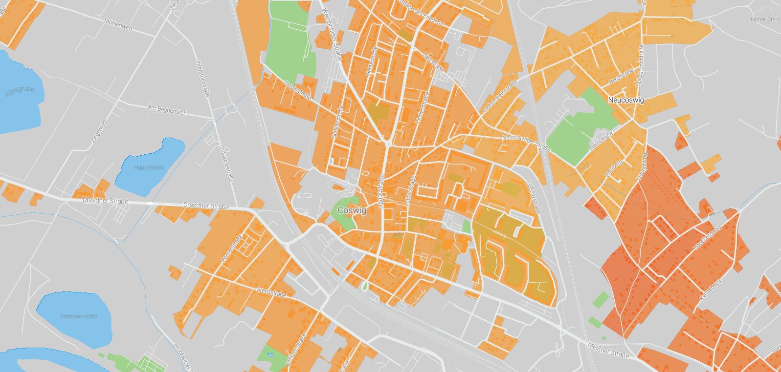 Mietspiegel Coswig 2025