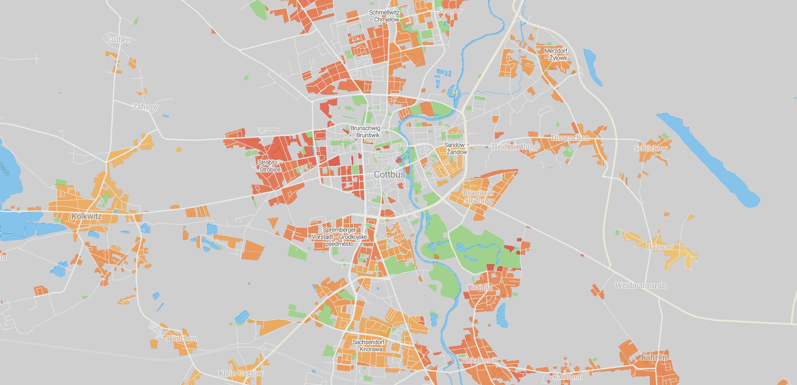 Mietspiegel Cottbus 2025