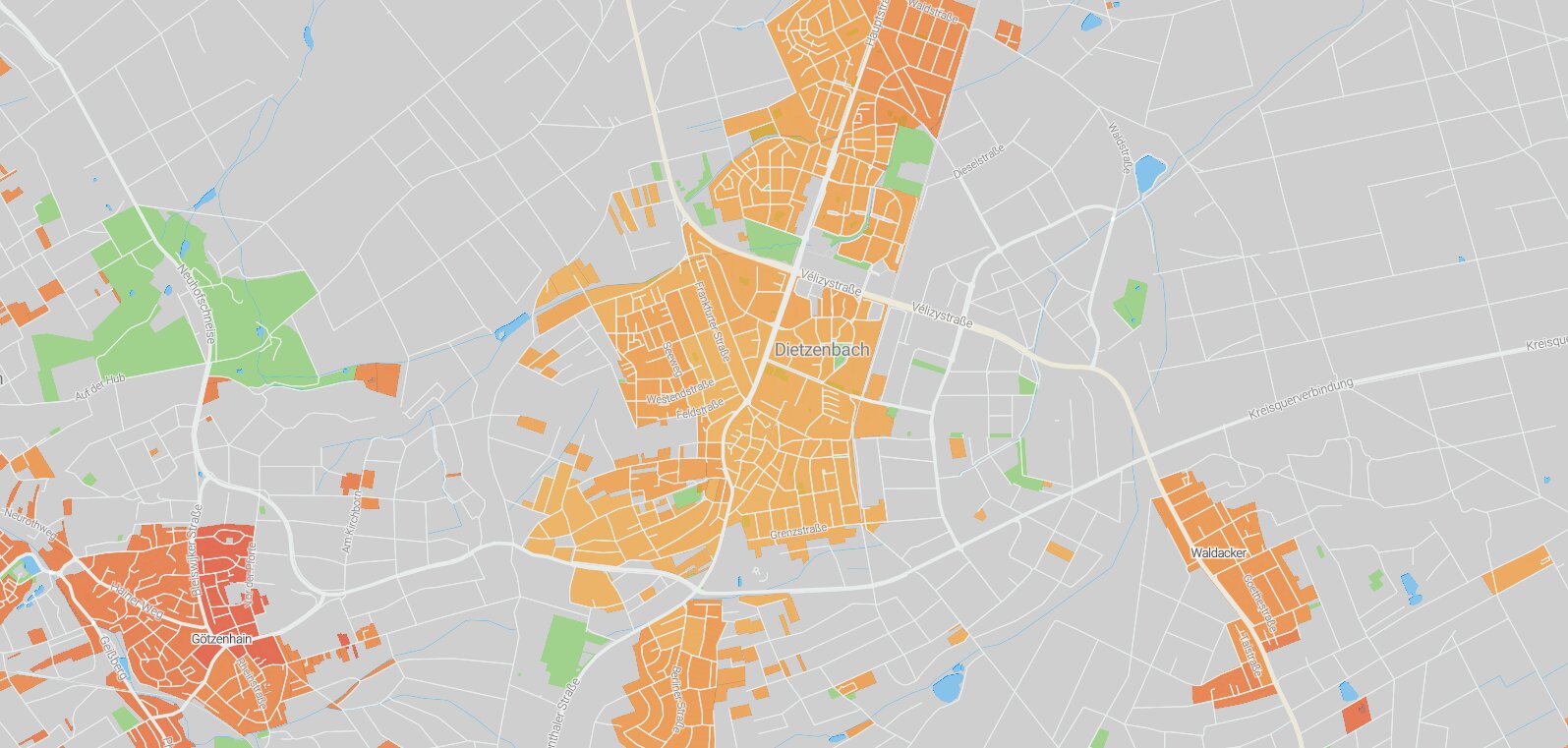 Mietspiegel Dietzenbach 2025