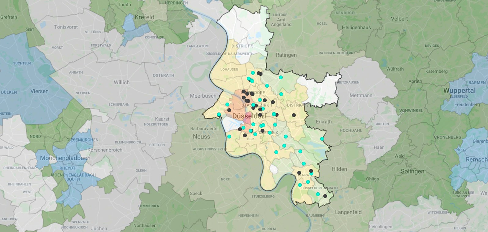 Mietspiegel Düsseldorf 2025