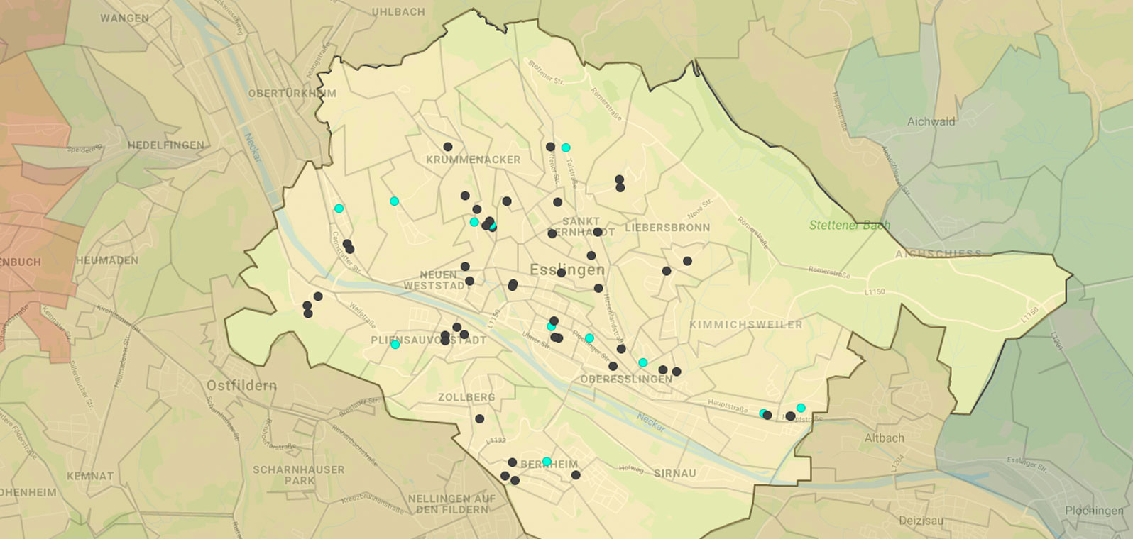 Mietspiegel Esslingen am Neckar 2025