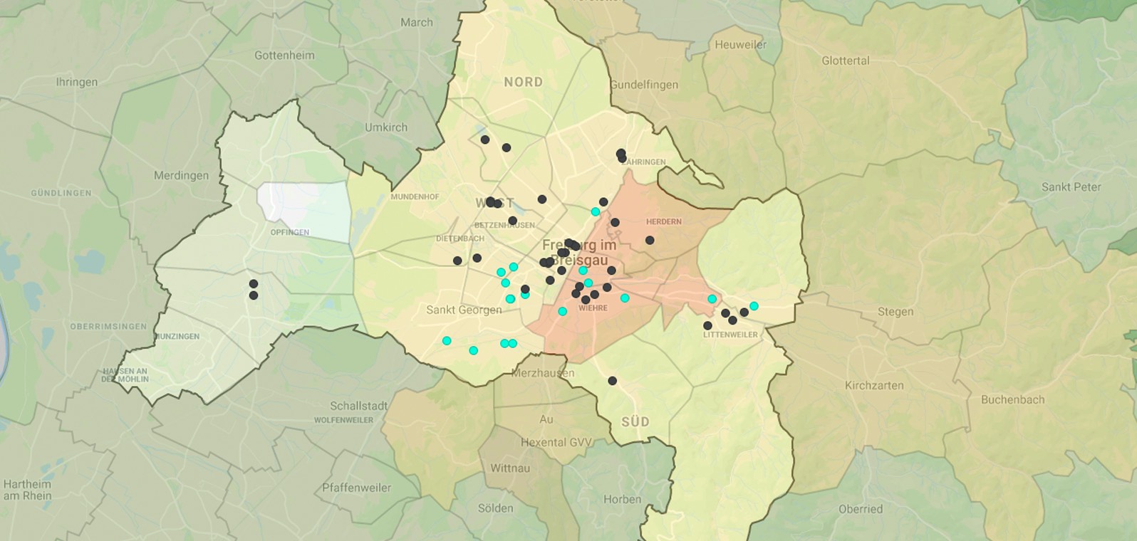 Mietspiegel Freiburg im Breisgau 2025