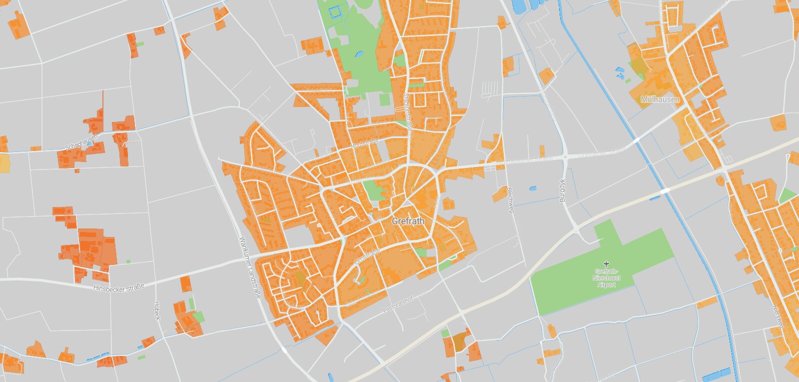 Mietspiegel Grefrath 2025