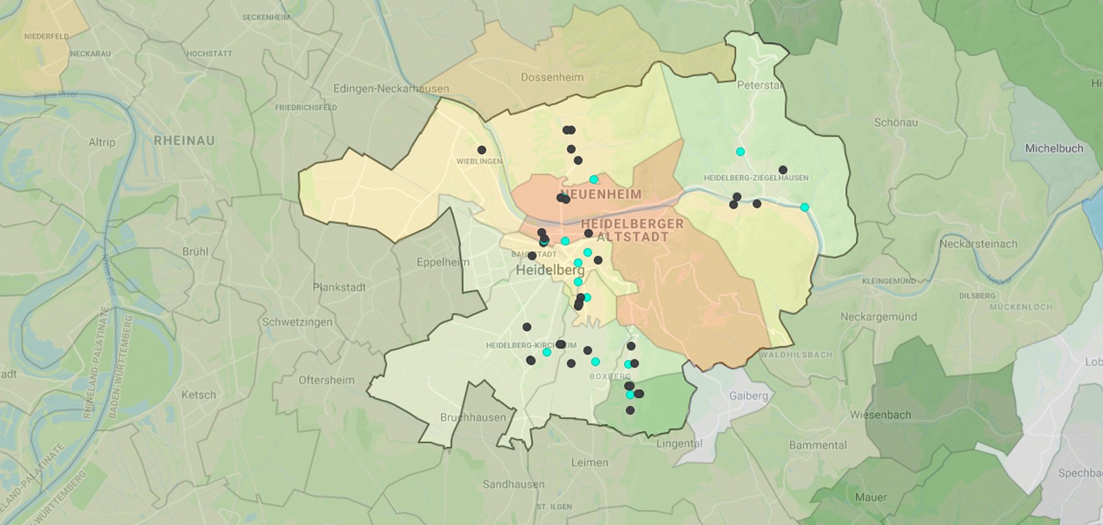 Mietspiegel Heidelberg 2025