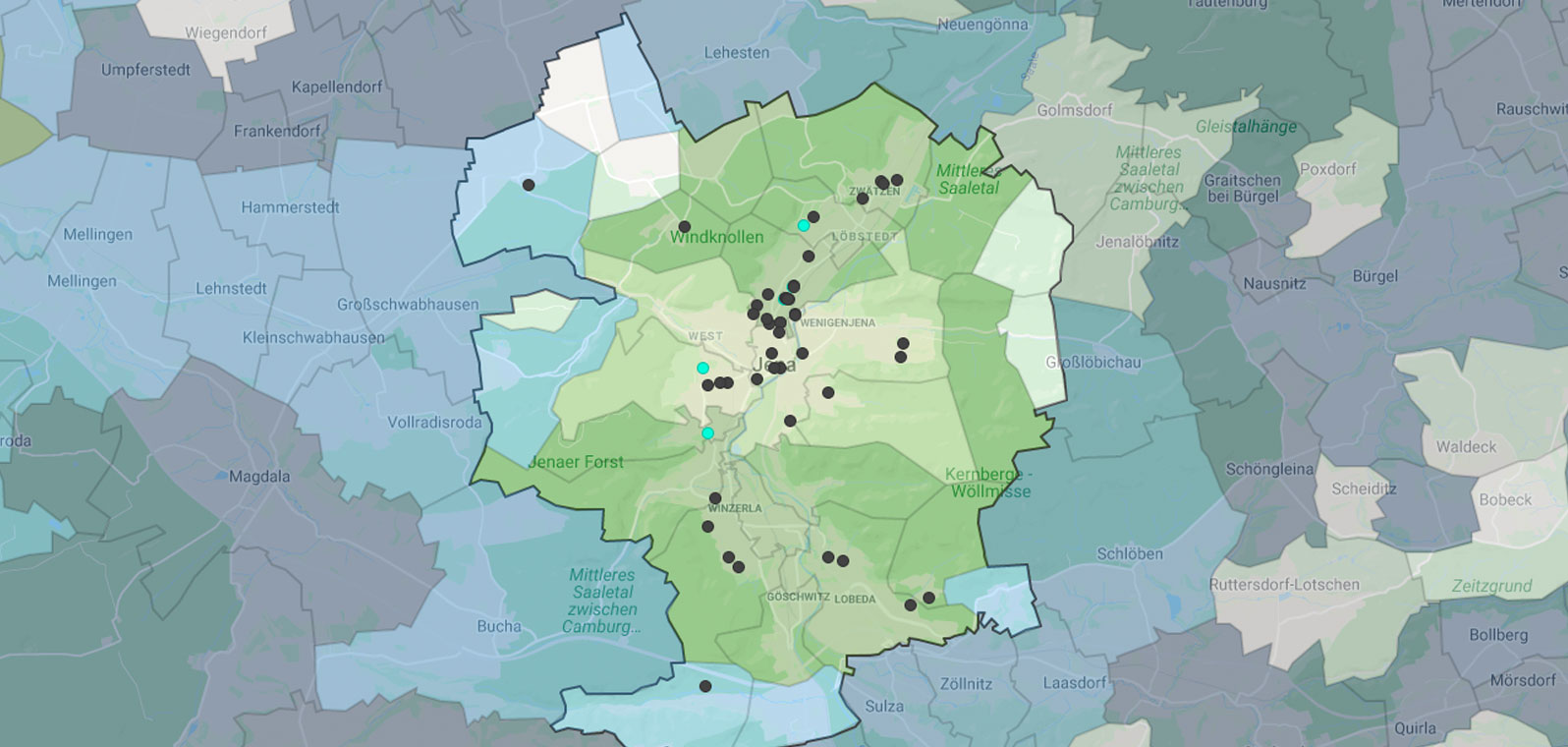 Mietspiegel Jena 2025
