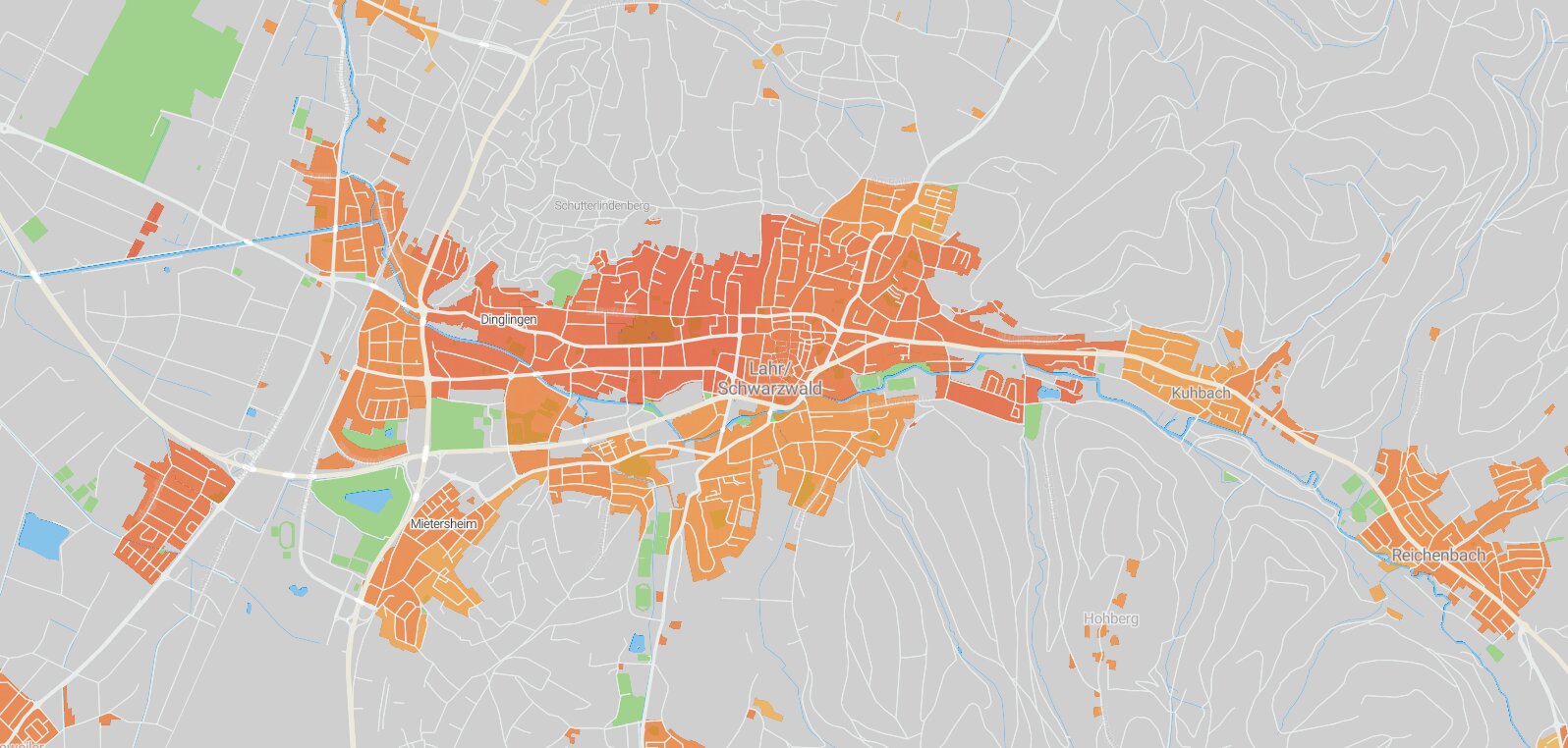 Mietspiegel Lahr/Schwarzwald 2025
