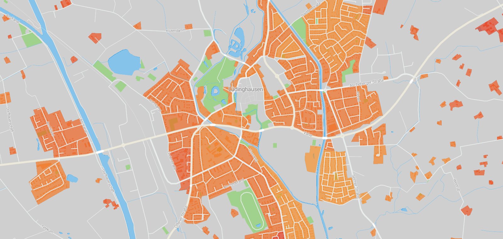 Mietspiegel Lüdinghausen 2025