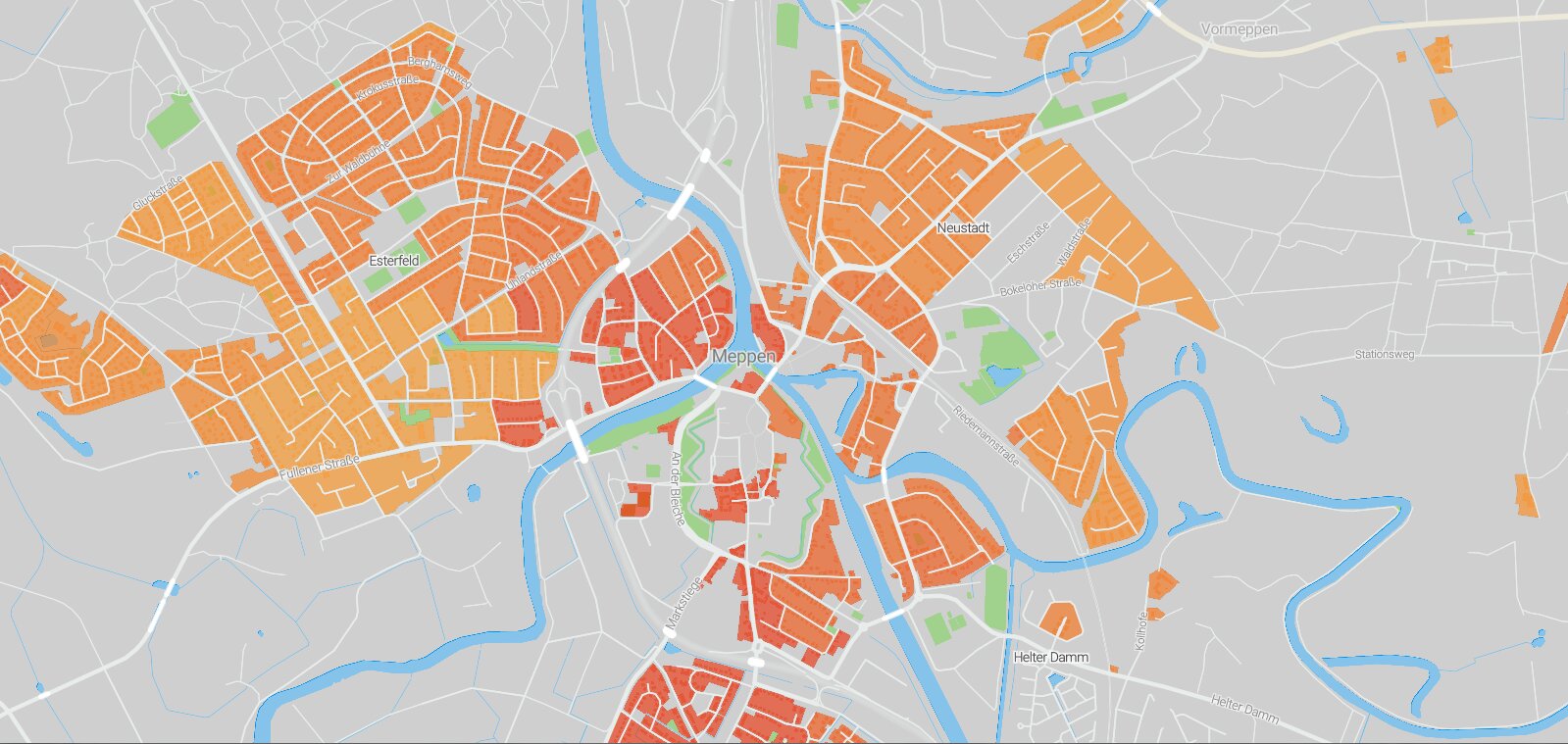 Mietspiegel Meppen 2025