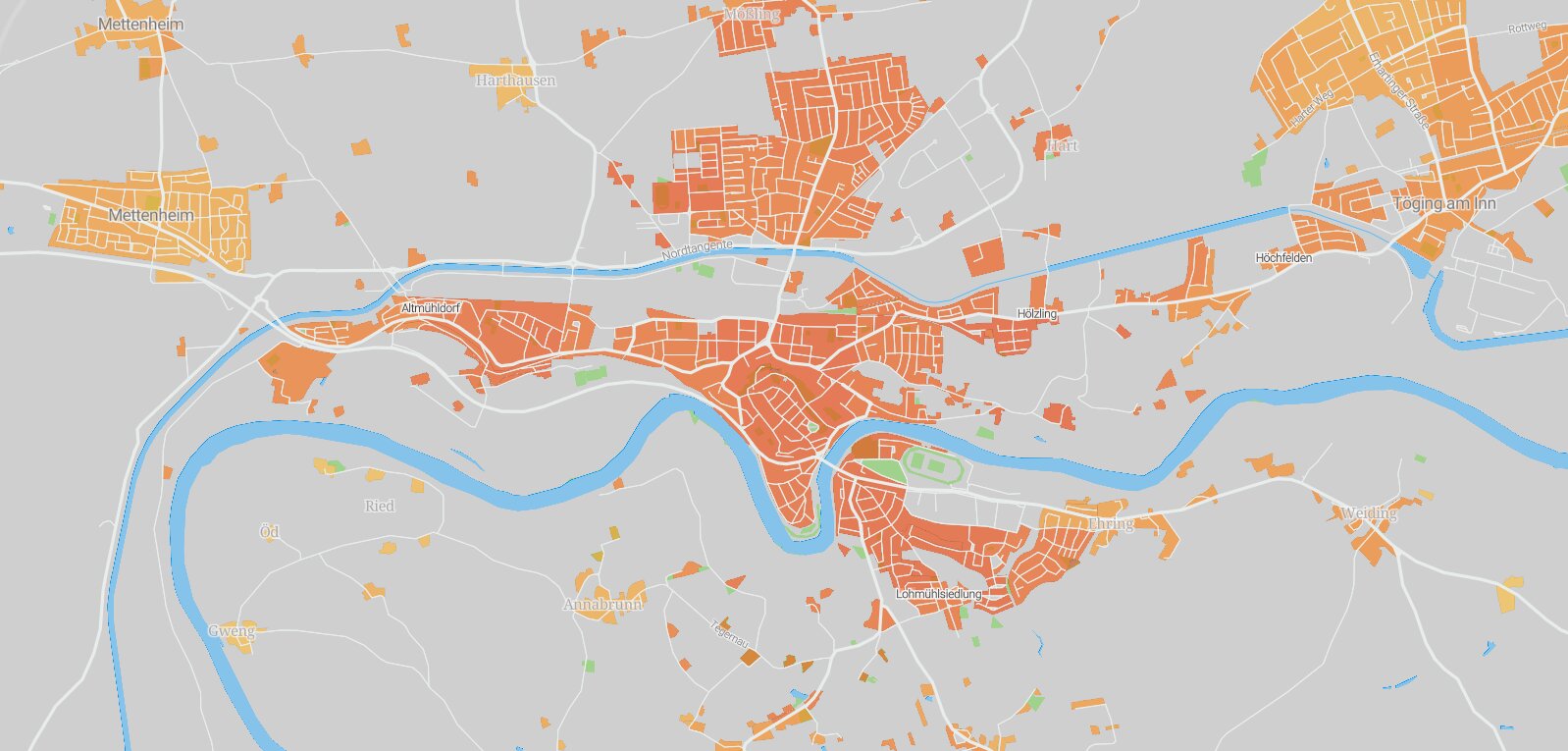 Mietspiegel Mühldorf am Inn 2025