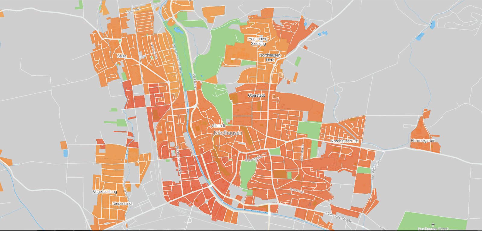 Mietspiegel Nordhausen 2025