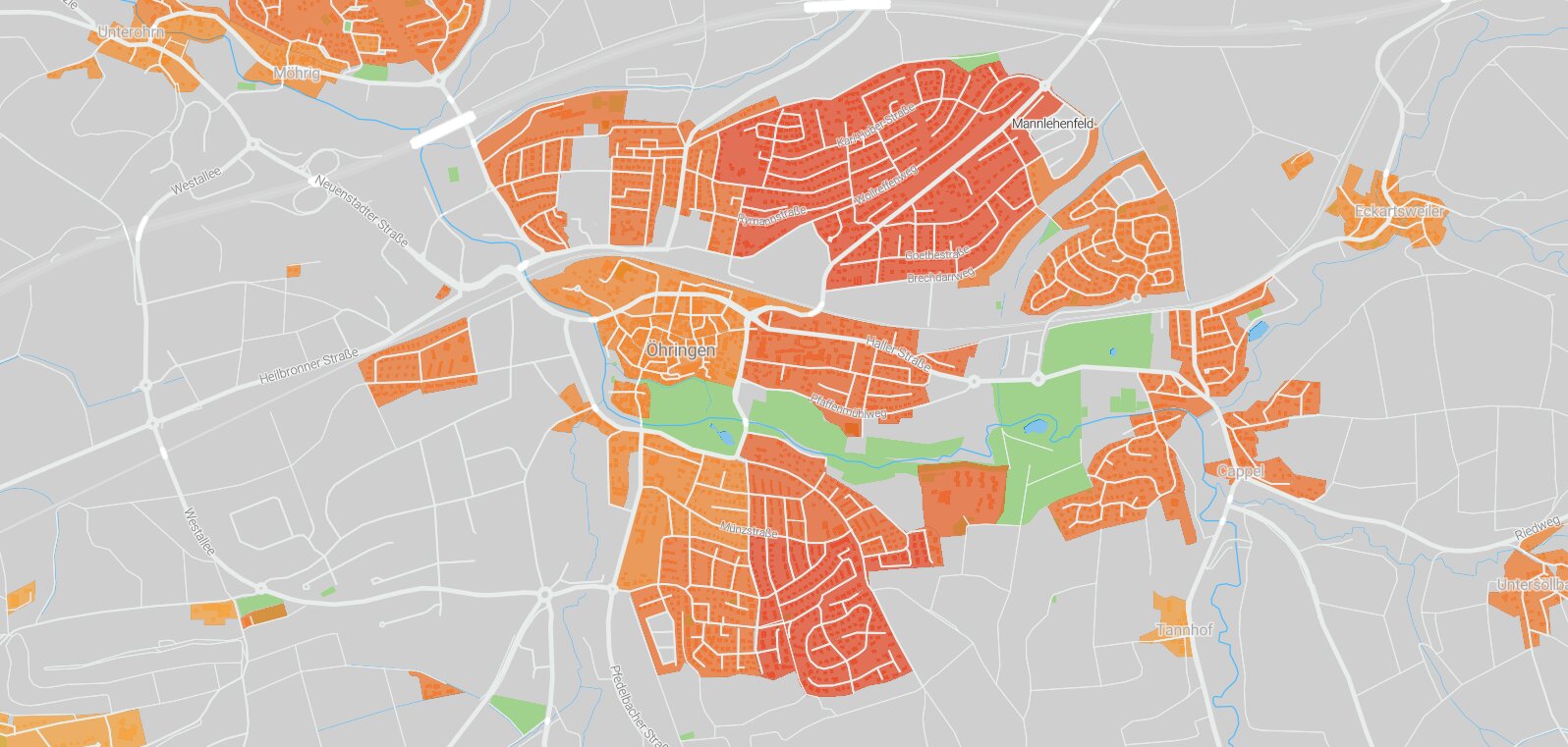 Mietspiegel Öhringen 2025