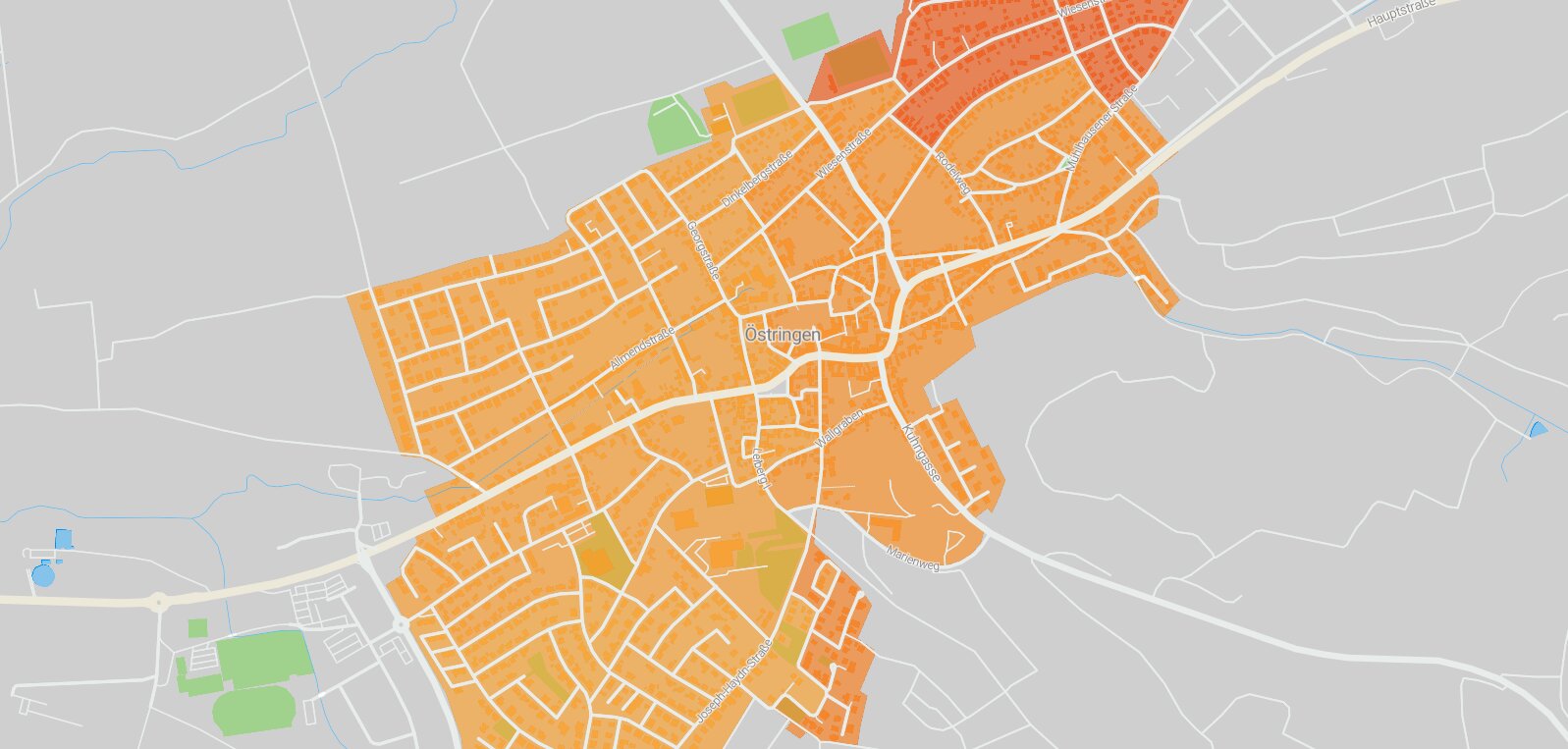 Mietspiegel Östringen 2025