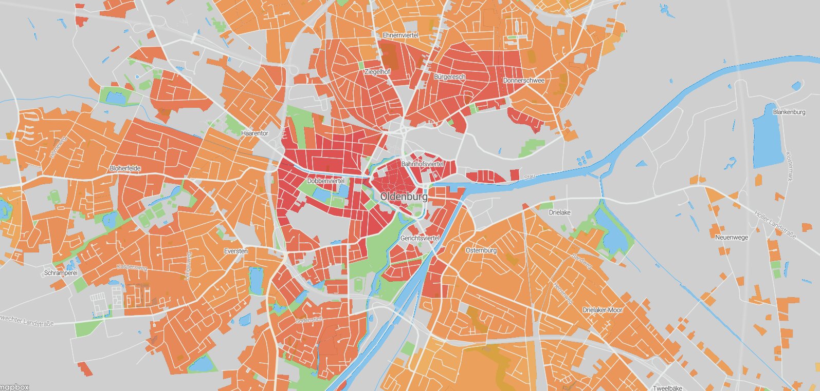 Mietspiegel Oldenburg 2025