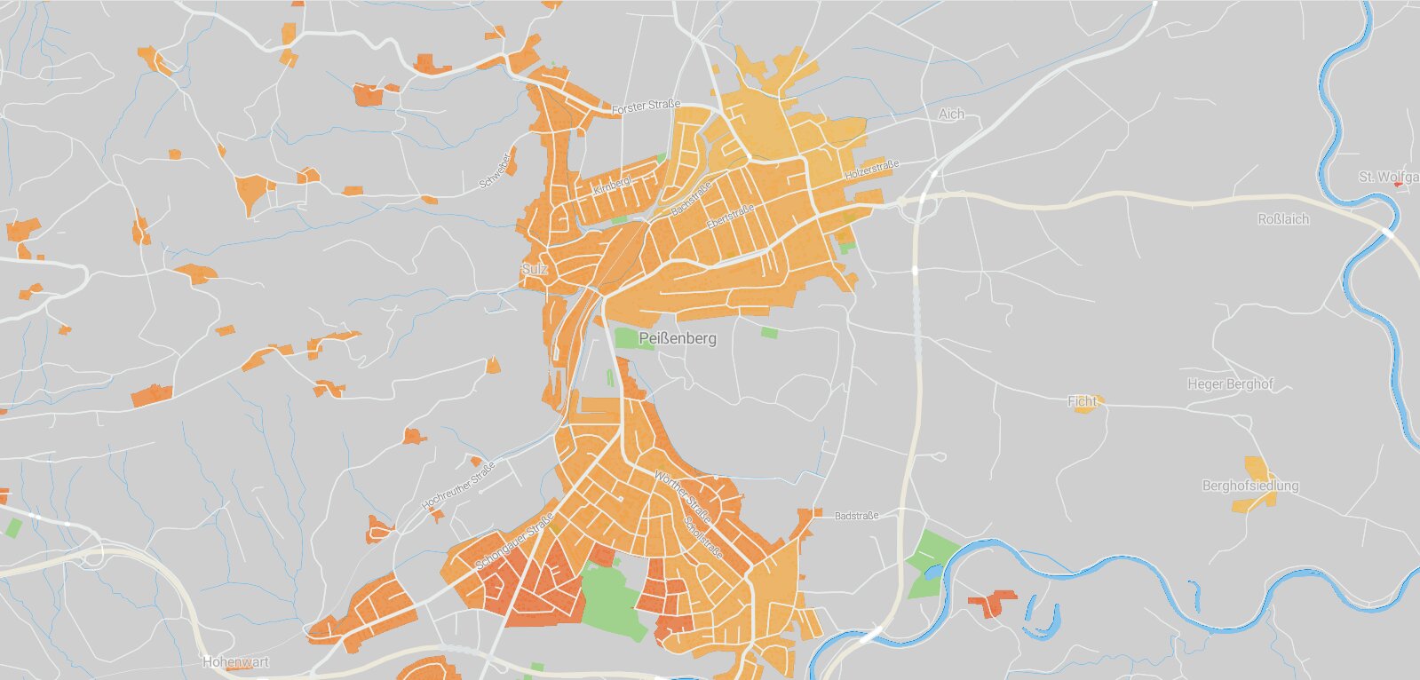 Mietspiegel Peißenberg 2025