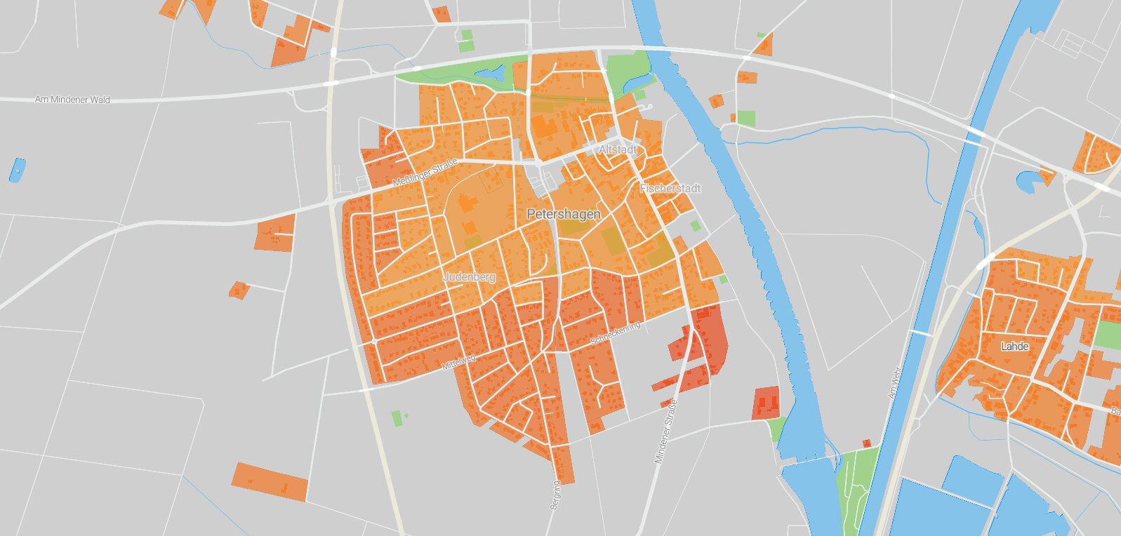 Mietspiegel Petershagen 2025