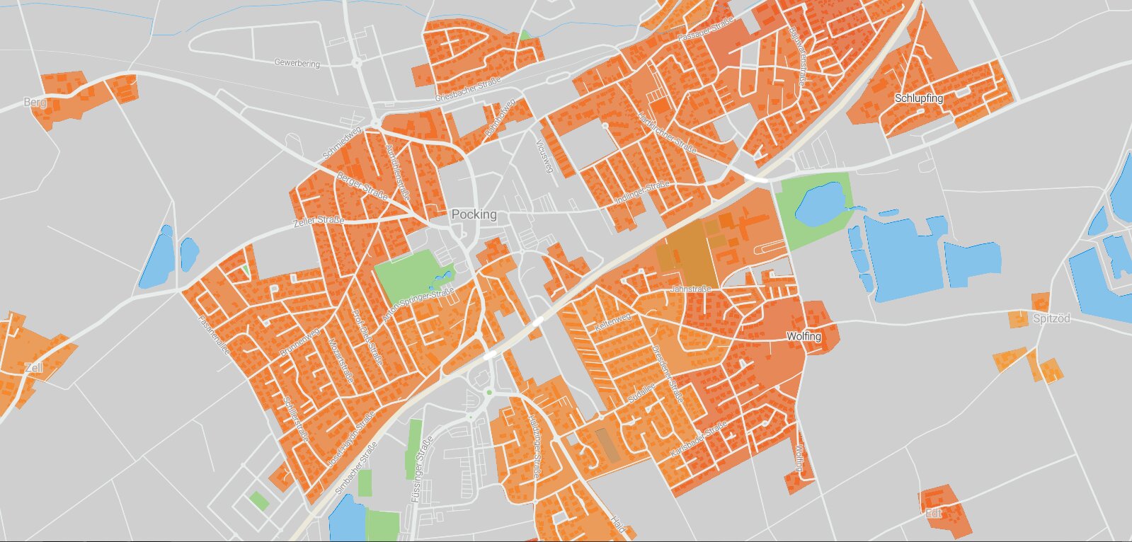 Mietspiegel Pocking 2025