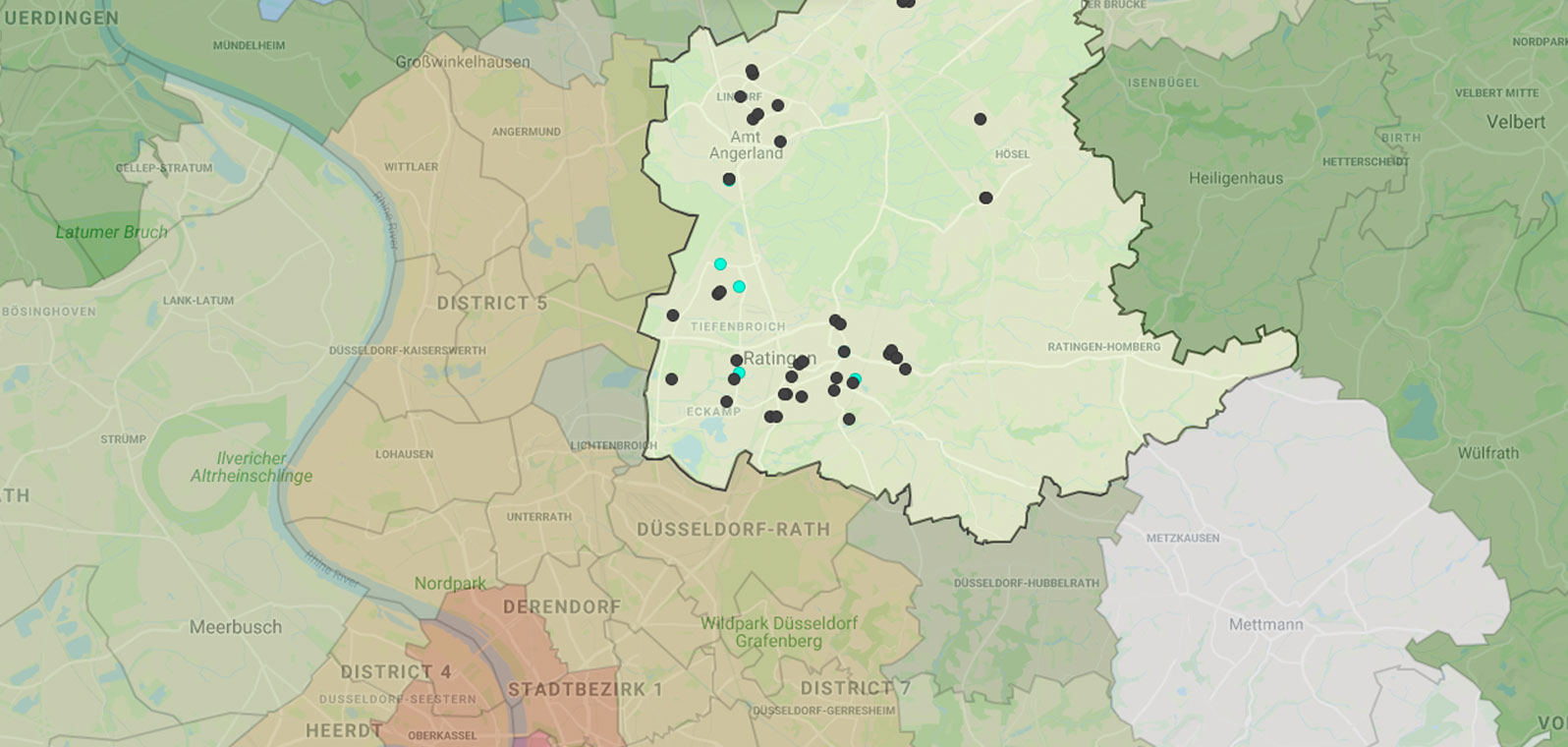 Mietspiegel Ratingen 2025