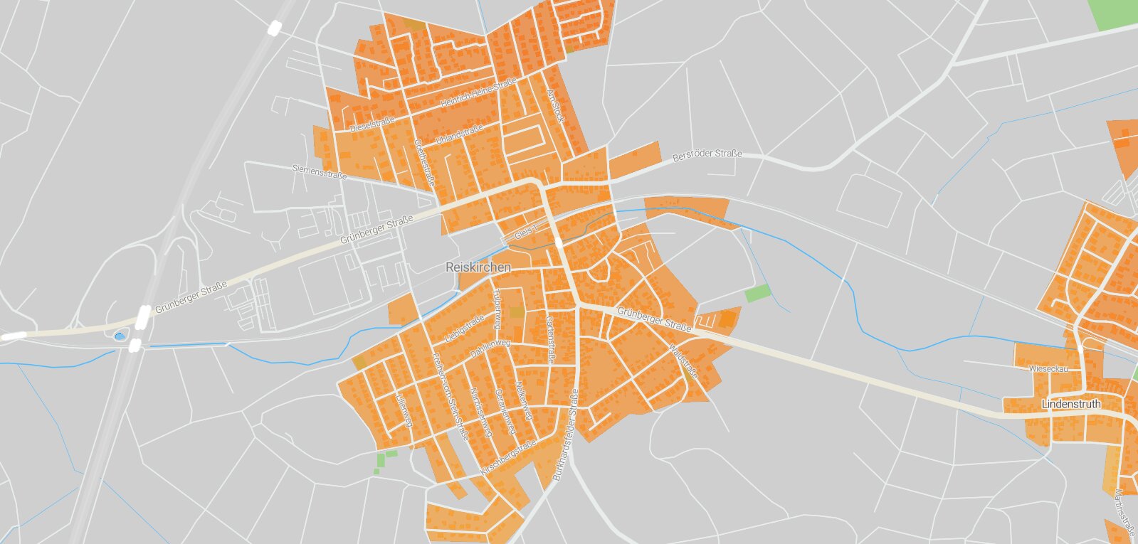 Mietspiegel Reiskirchen 2025