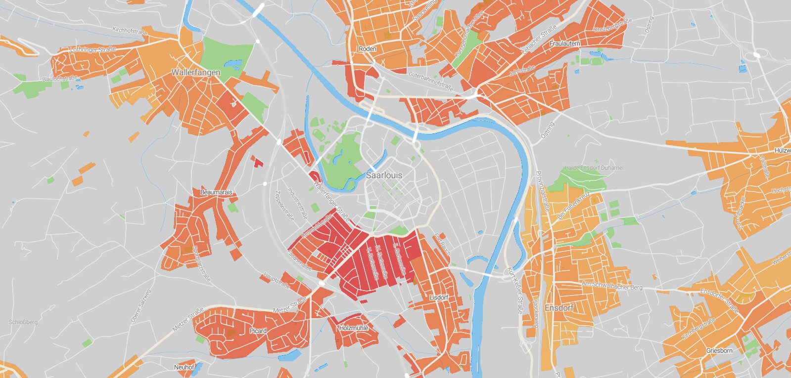 Mietspiegel Saarlouis 2025