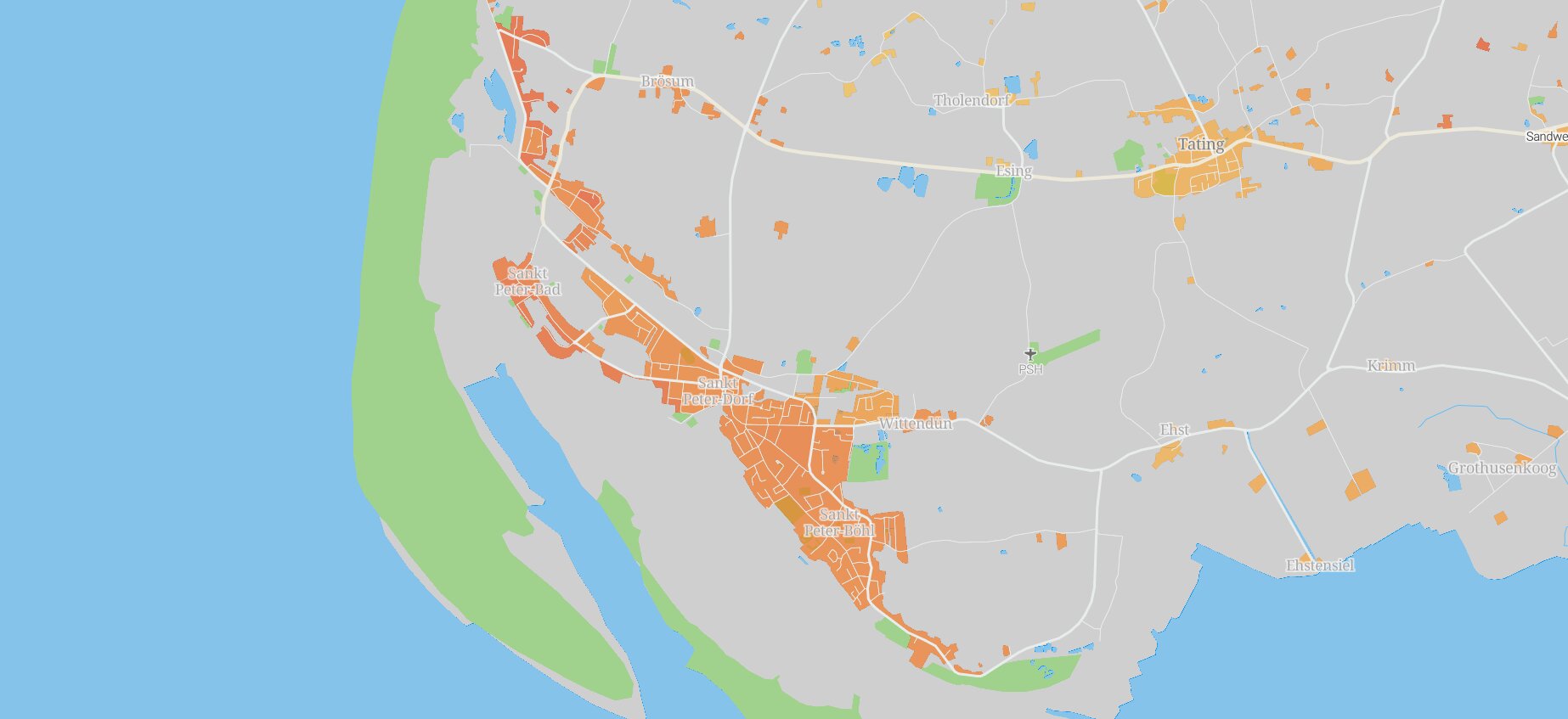 Mietspiegel Sankt Peter-Ording 2025
